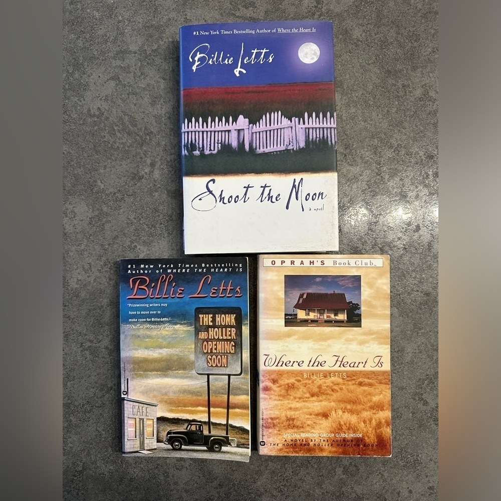 Billie Letts three books one hardcover and two softcover